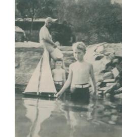 Ken, Terry and mother Violet Carter, Church Point.