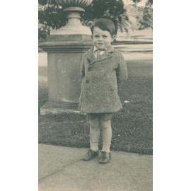 Terry Carter as a young boy.