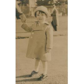 Terry Carter as a young boy