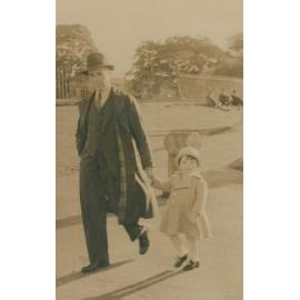 Victor and Terry Carter, Moore Park, Sydney.