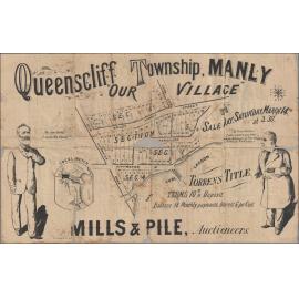 Queenscliff Township, Our Village, Manly, 1903: Subdivision Plan