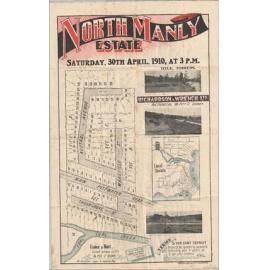 North Manly Estate, Manly, 1910: Subdivision Plan