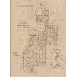 Parish of Manly Cove,  Crown land sale, 234 portions, Manly, 1888: Subdivision Plan