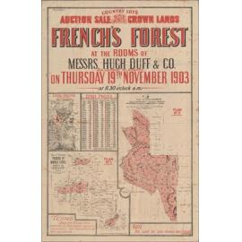 Frenchs Forest, Crown land sale, Parish of Manly Cove, 1903: Subdivision Plan