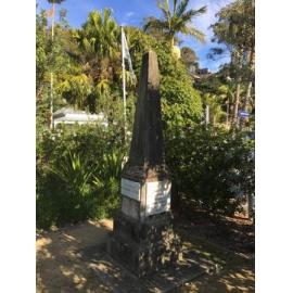 Memorial Obelisk Rostrevor Reserve, Church Point.