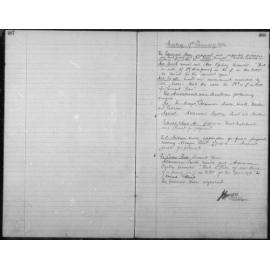 Manly Council Historical Minutes between 9 January 1912 to 18 June 1912