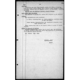 Manly Council Historical Minutes between 3 April 1922 to 4 September 1922