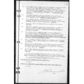 Manly Council Historical Minutes between 15 January 1924 to 27 May 1924