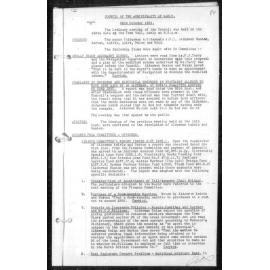 Manly Council Historical Minutes between 28 October 1924 to 3 March 1925