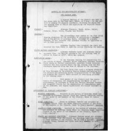 Manly Council Historical Minutes between 7 January 1932 to 4 April 1932