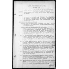 Manly Council Historical Minutes between 5 April 1932 to 8 July 1932
