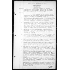 Manly Council Historical Minutes between 8 July 1932 to 18 October 1932
