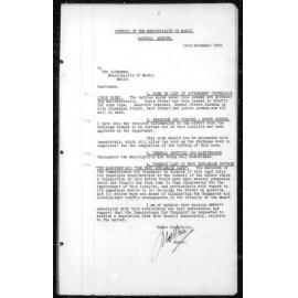 Manly Council Historical Minutes between 14 November 1933 to 13 February 1934