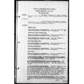 Manly Council Historical Minutes between 6 January 1936 to 30 March 1936