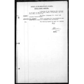 Manly Council Historical Minutes between 11 July 1936 to 13 October 1936