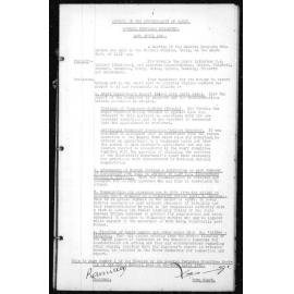 Manly Council Historical Minutes between 13 January 1942 to 14 April 1942