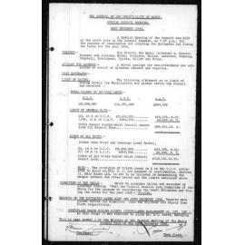 Manly Council Historical Minutes between 22 December 1942 to 29 April 1943