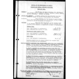 Manly Council Historical Minutes between 23 May 1944 to 12 September 1944