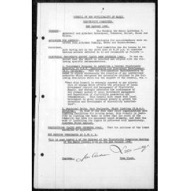 Manly Council Historical Minutes between 2 January 1945 to 10 April 1945