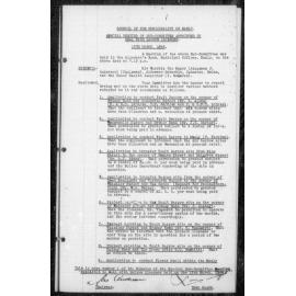 Manly Council Historical Minutes between 12 March 1946 to 4 June 1946