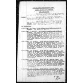 Manly Council Historical Minutes between 4 January 1937 to 30 March 1937