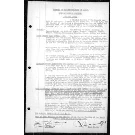 Manly Council Historical Minutes between 11 July 1939 to 26 September 1939
