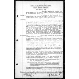 Manly Council Historical Minutes between 12 December 1939 to 12 March 1940