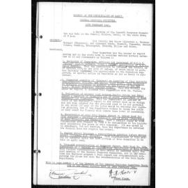 Manly Council Historical Minutes between 18 February 1941 to 13 May 1941