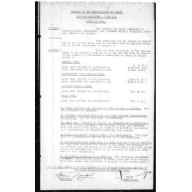 Manly Council Historical Minutes between 13 May 1941 to 7 August 1941