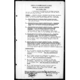 Manly Council Historical Minutes between 6 October 1949 to 16 December 1949