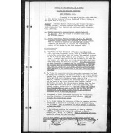 Manly Council Historical Minutes between 28 November 1950 to 23 December 1950