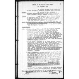 Manly Council Historical Minutes between 6 November 1951 to 22 January 1952