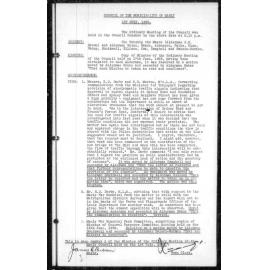 Manly Council Historical Minutes between 1 July 1952 to 20 September 1952