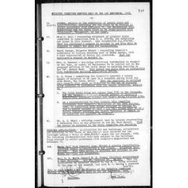 Manly Council Historical Minutes between 1 September 1953 to 16 November 1953