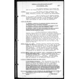 Manly Council Historical Minutes between 17 November 1953 to 6 February 1954