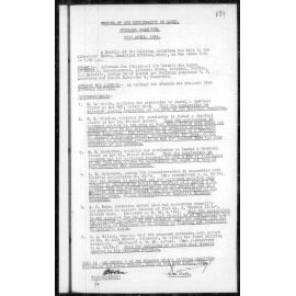 Manly Council Historical Minutes between 27 April 1954 to 29 June 1954