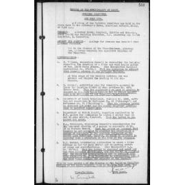 Manly Council Historical Minutes between 6 July 1954 to 7 September 1954