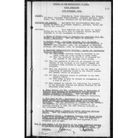 Manly Council Historical Minutes between 27 November 1954 to 11 February 1955