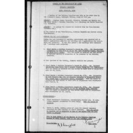 Manly Council Historical Minutes between 15 February 1955 to 19 April 1955