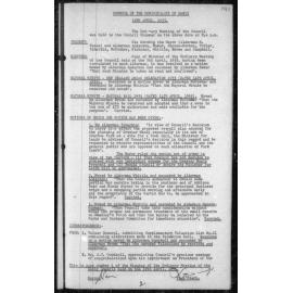 Manly Council Historical Minutes between 19 April 1955 to 28 June 1955
