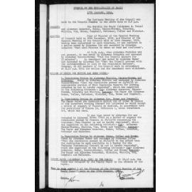 Manly Council Historical Minutes between 17 January 1956 to 15 March 1956