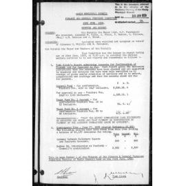 Manly Council Historical Minutes between 30 June1959 to 28 July 1959