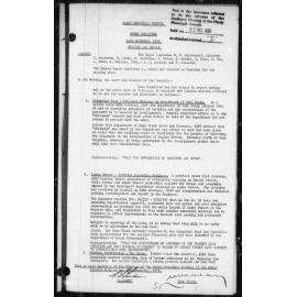 Manly Council Historical Minutes between 22 December 1959 to 16 February 1960