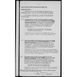 Manly Council Historical Minutes between 27 September 1960 to 8 November 1960