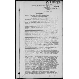 Manly Council Historical Minutes between 8 November 1960 to 6 December 1960