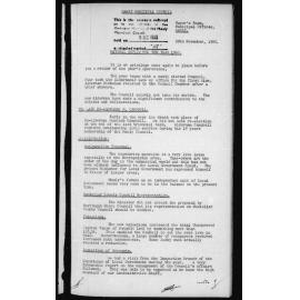 Manly Council Historical Minutes between 6 December 1960 to 20 December 1960