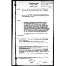 Manly Council Historical Minutes between 15 April 1958 to 27 May 1958