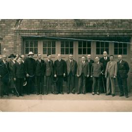 Opening of Manly Ambulance Station, Raglan Street, Manly, 1936