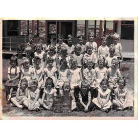 Curl Curl North Infants School, Kindergarten Class 1954