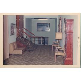 Mezzanine level of the Manly Council Chambers, Belgrave Street, Manly, May 1966